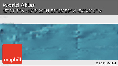Satellite Panoramic Map of the Area around 15° 48' 18" N, 55° 10' 29" W