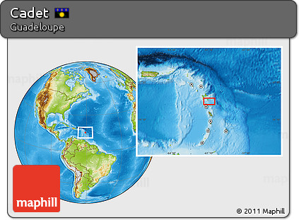 Physical Location Map of Cadet