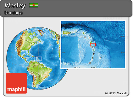 Physical Location Map of Wesley