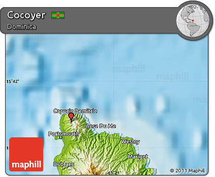 Physical Map of Cocoyer