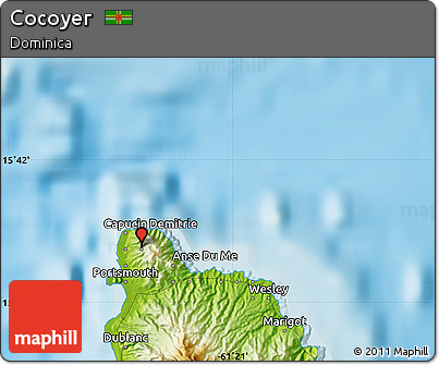 Physical Map of Cocoyer