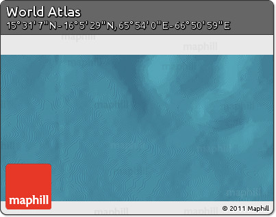 Satellite 3D Map of the Area around 15° 48' 18" N, 66° 22' 30" E
