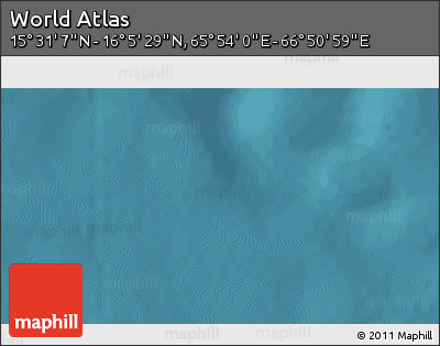 Satellite 3D Map of the Area around 15° 48' 18" N, 66° 22' 30" E