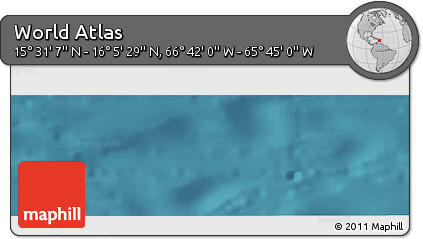 Satellite Panoramic Map of the Area around 15° 48' 18" N, 66° 13' 29" W