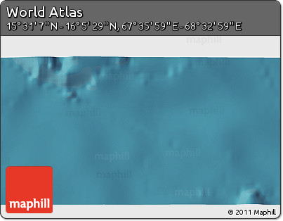 Satellite 3D Map of the Area around 15° 48' 18" N, 68° 4' 29" E
