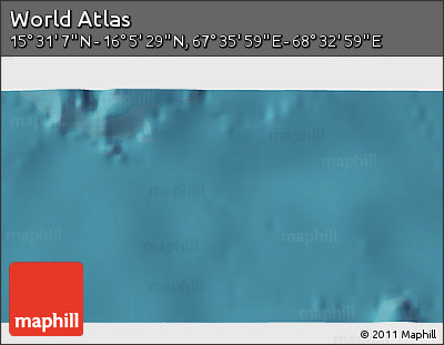 Satellite 3D Map of the Area around 15° 48' 18" N, 68° 4' 29" E