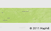 Physical Panoramic Map of the area around 15° 48' 18" N, 6° 43' 29" W