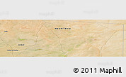 Satellite Panoramic Map of the area around 15° 48' 18" N, 6° 43' 29" W