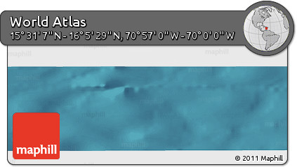 Satellite Panoramic Map of the Area around 15° 48' 18" N, 70° 28' 29" W