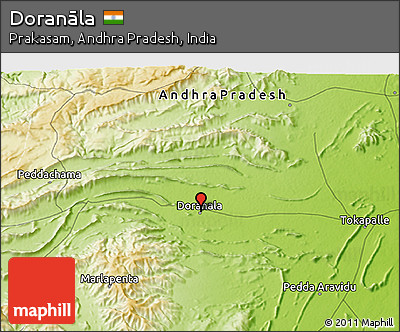 Physical 3D Map of Doranāla