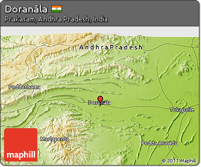 Physical 3D Map of Doranāla