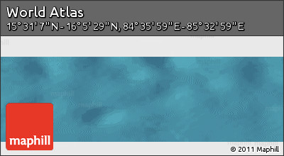 Satellite Panoramic Map of the Area around 15° 48' 18" N, 85° 4' 29" E