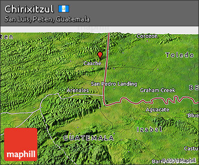 Satellite 3D Map of Chirixitzul