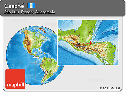 Physical Location Map of Caaché