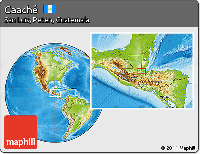 Physical Location Map of Caaché