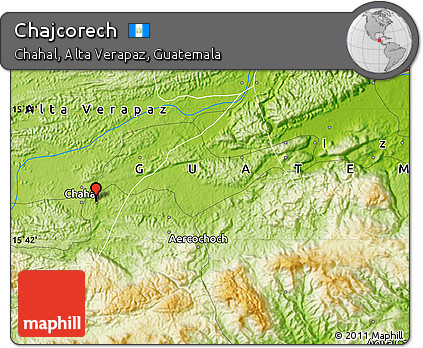 Physical Map of Chajcorech