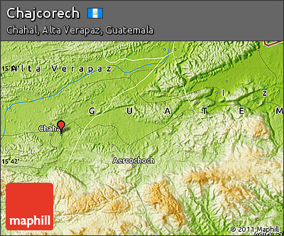 Physical Map of Chajcorech