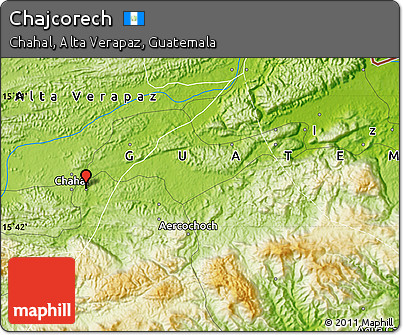 Physical Map of Chajcorech