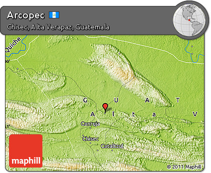 Physical Map of Arcopec