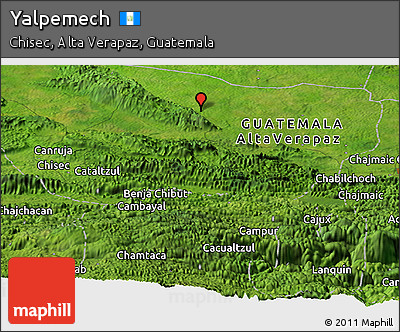 Satellite Panoramic Map of Yalpemech