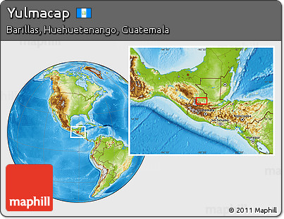 Physical Location Map of Yulmacap