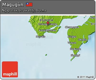 Physical 3D Map of Magugôn