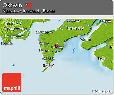 Physical 3D Map of Oktwin