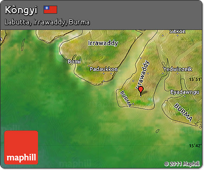 Satellite Map of Kôngyi
