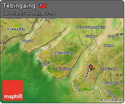 Satellite Map of Tēbingaing