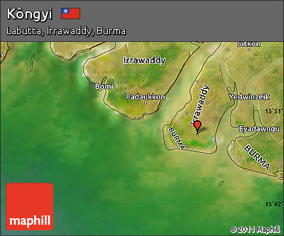 Satellite Map of Kôngyi