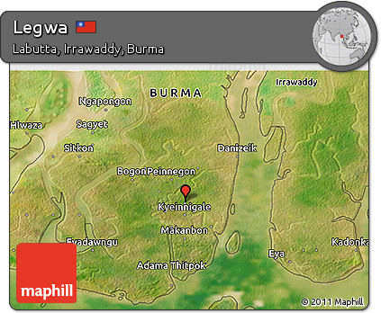 Satellite 3D Map of Legwa