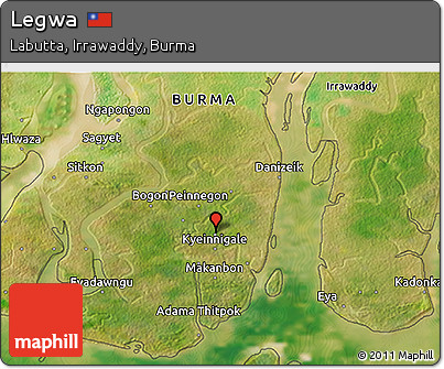 Satellite 3D Map of Legwa