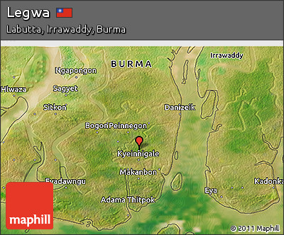 Satellite 3D Map of Legwa