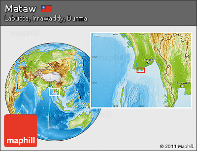 Physical Location Map of Mataw