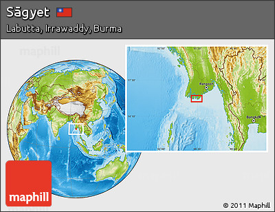 Physical Location Map of Sāgyet