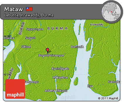 Physical Map of Mataw