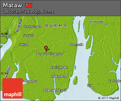 Physical Map of Mataw