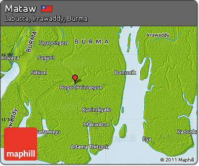 Physical Map of Mataw