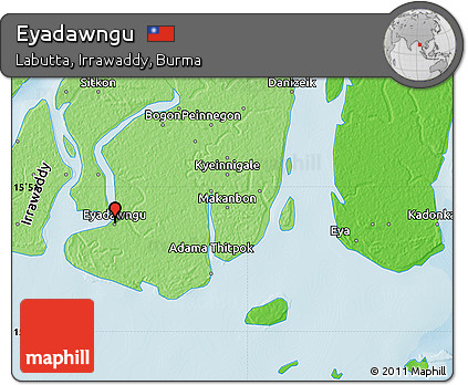 Political Map of Eyadawngu