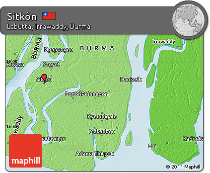 Political Map of Sitkôn