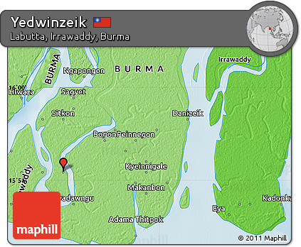 Political Map of Yedwinzeik