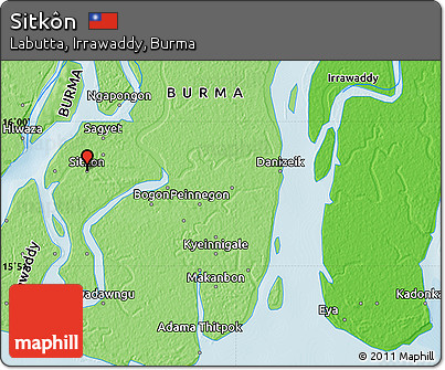 Political Map of Sitkôn