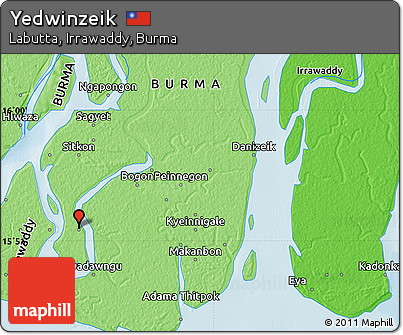 Political Map of Yedwinzeik