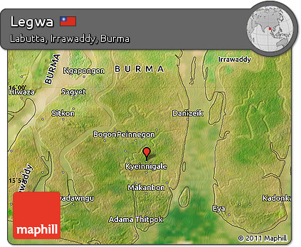 Satellite Map of Legwa