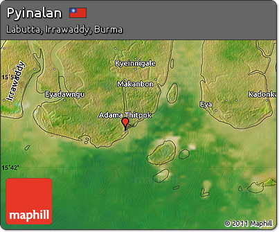 Satellite Map of Pyinalan