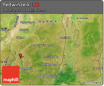 Satellite Map of Yedwinzeik