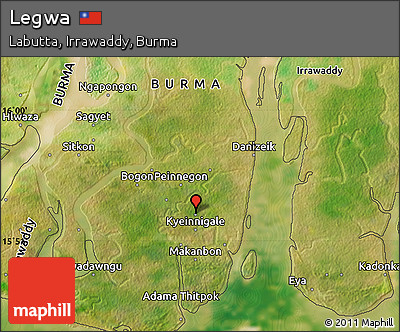 Satellite Map of Legwa