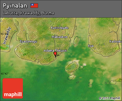 Satellite Map of Pyinalan