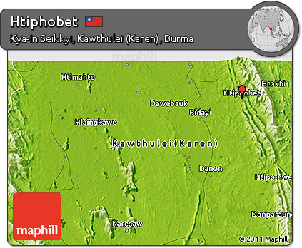 Physical 3D Map of Htiphobet