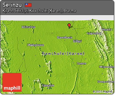 Physical 3D Map of Se-inzu